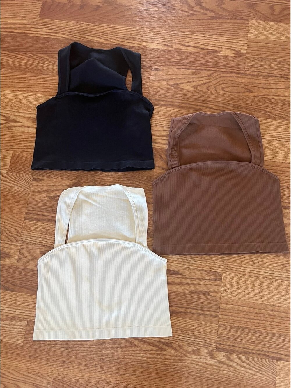 OQQ ribbed crop top bundle Size Large
